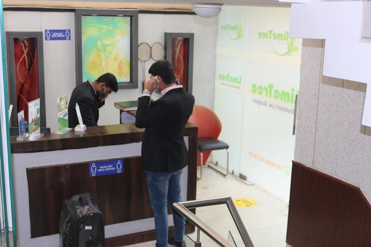 Lime Tree Hotel Sushant Lok Gurgaon Sector 29 Next To Iffco Chowk Metro Ngoại thất bức ảnh